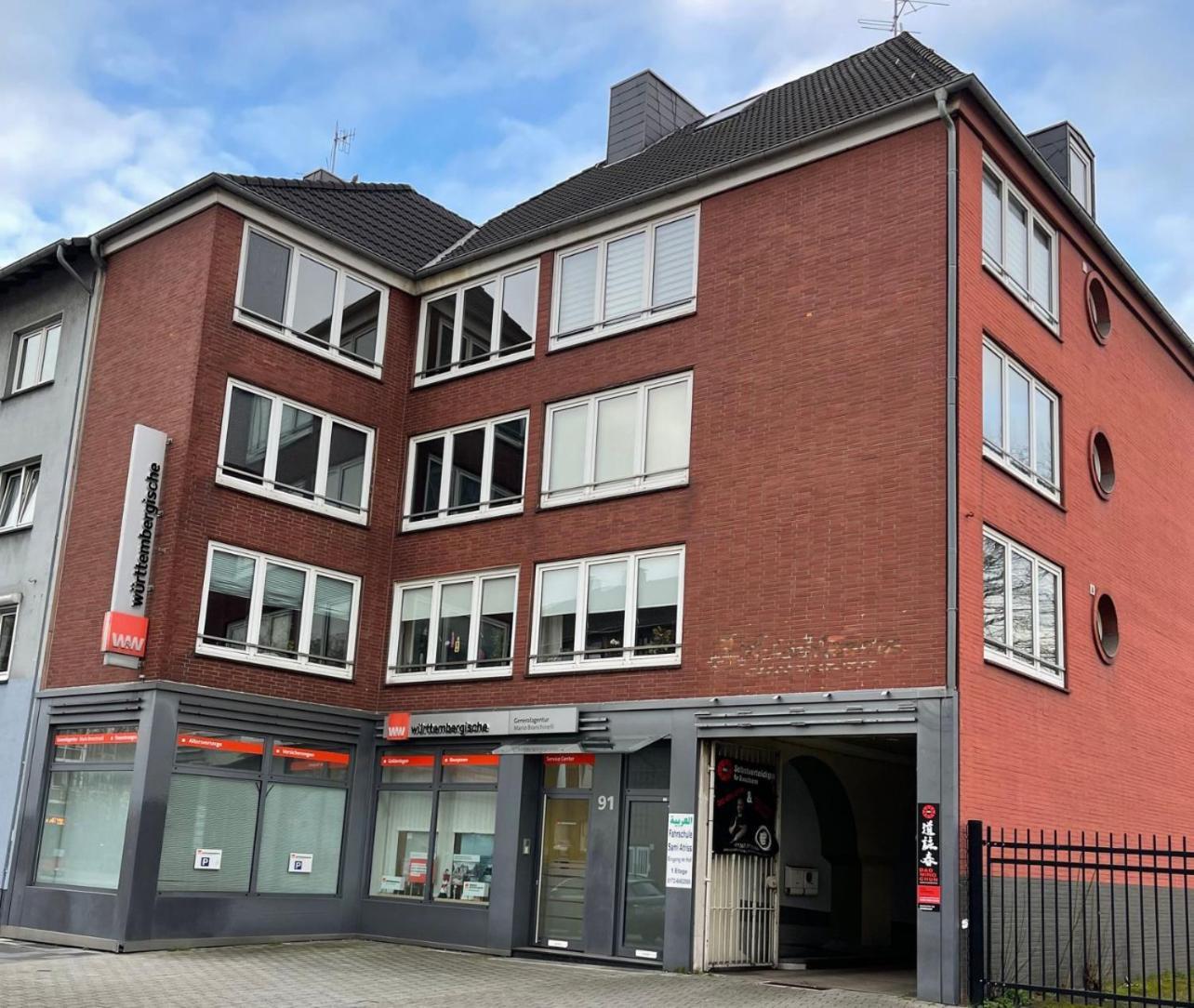Apartamento Haus Am Bahnhof Duisburg Exterior foto